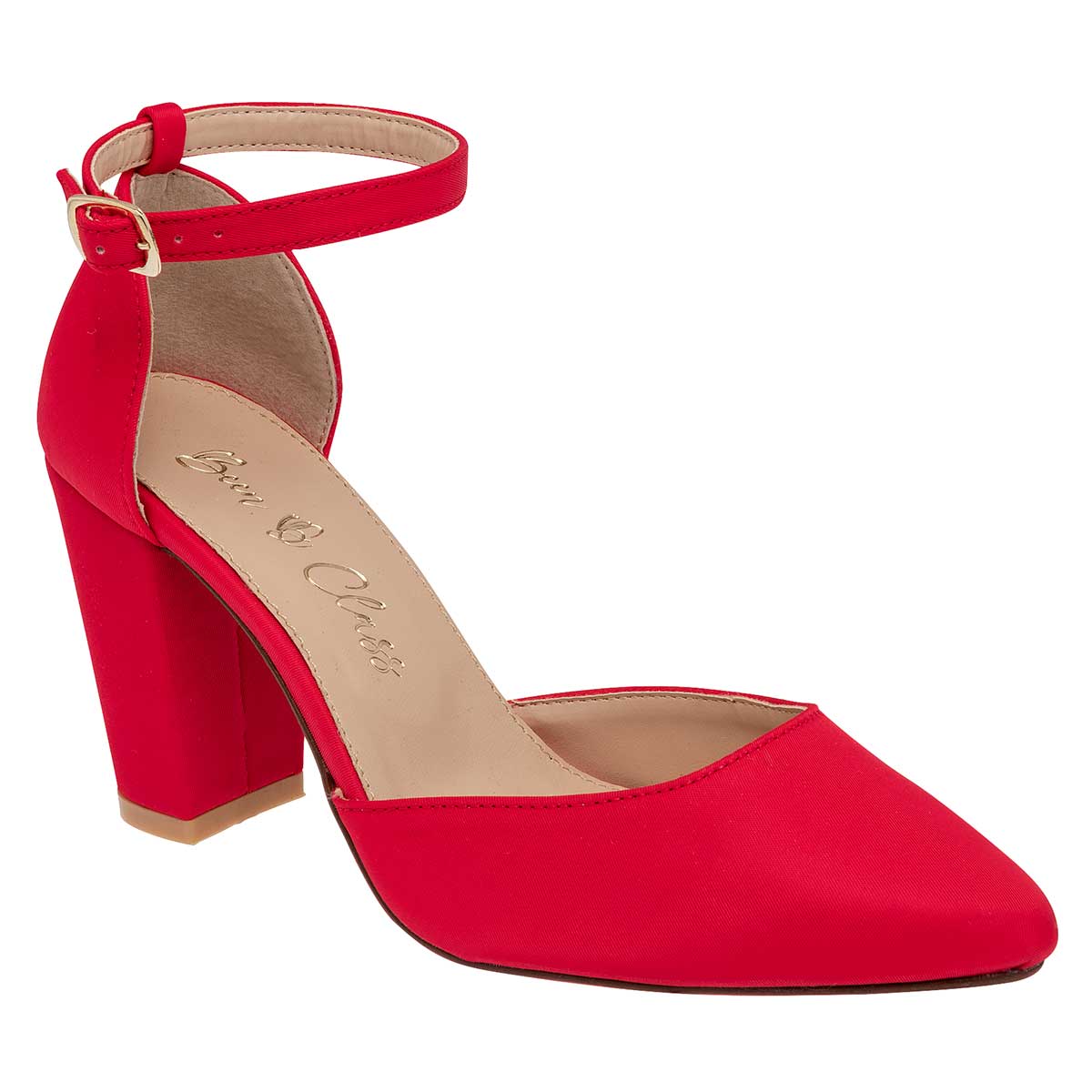 Zapatillas Exterior Textil Color Rojo Para Mujer De Been Class