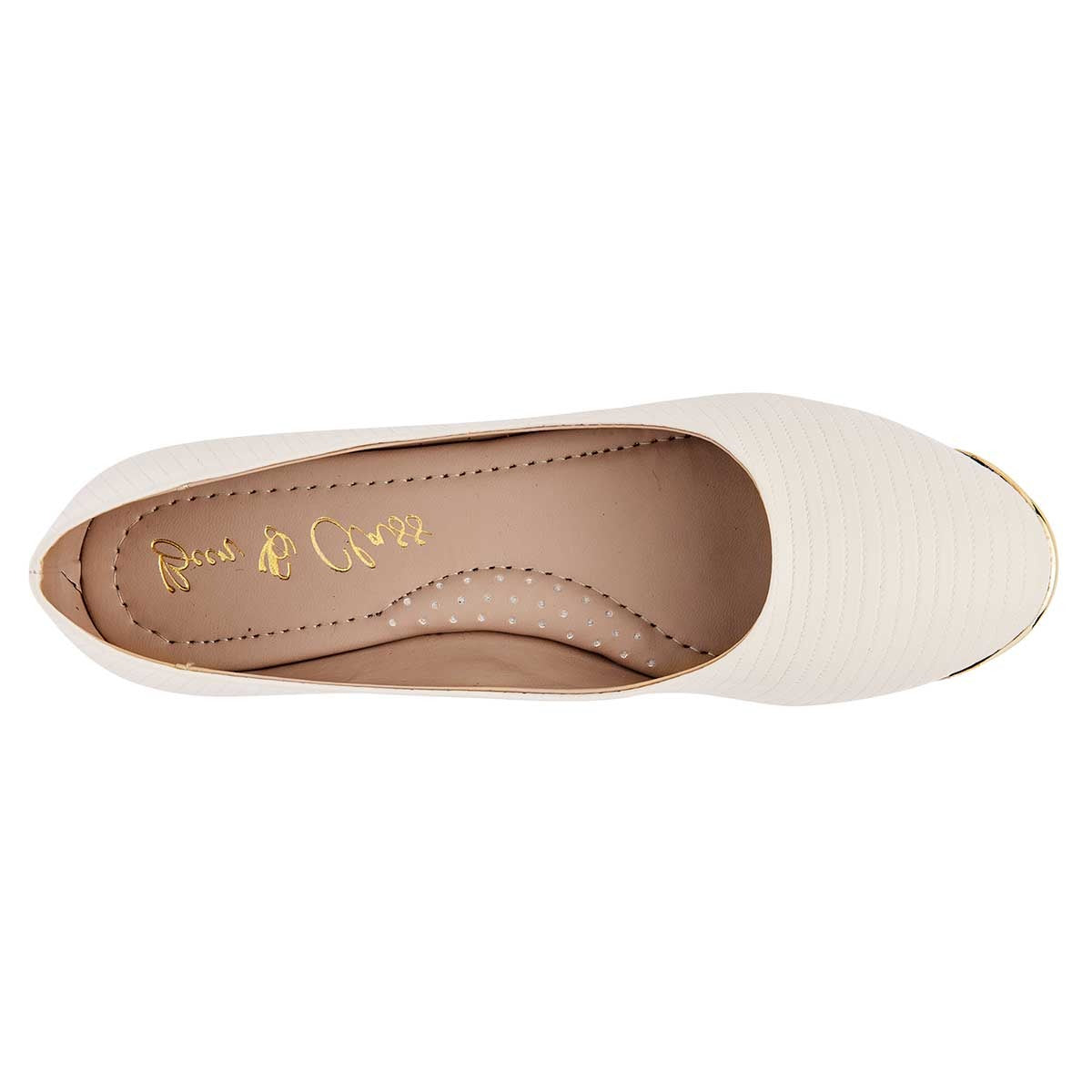 Flats clásicas Exterior Piel sintética Color Blanco Para Mujer De Been Class