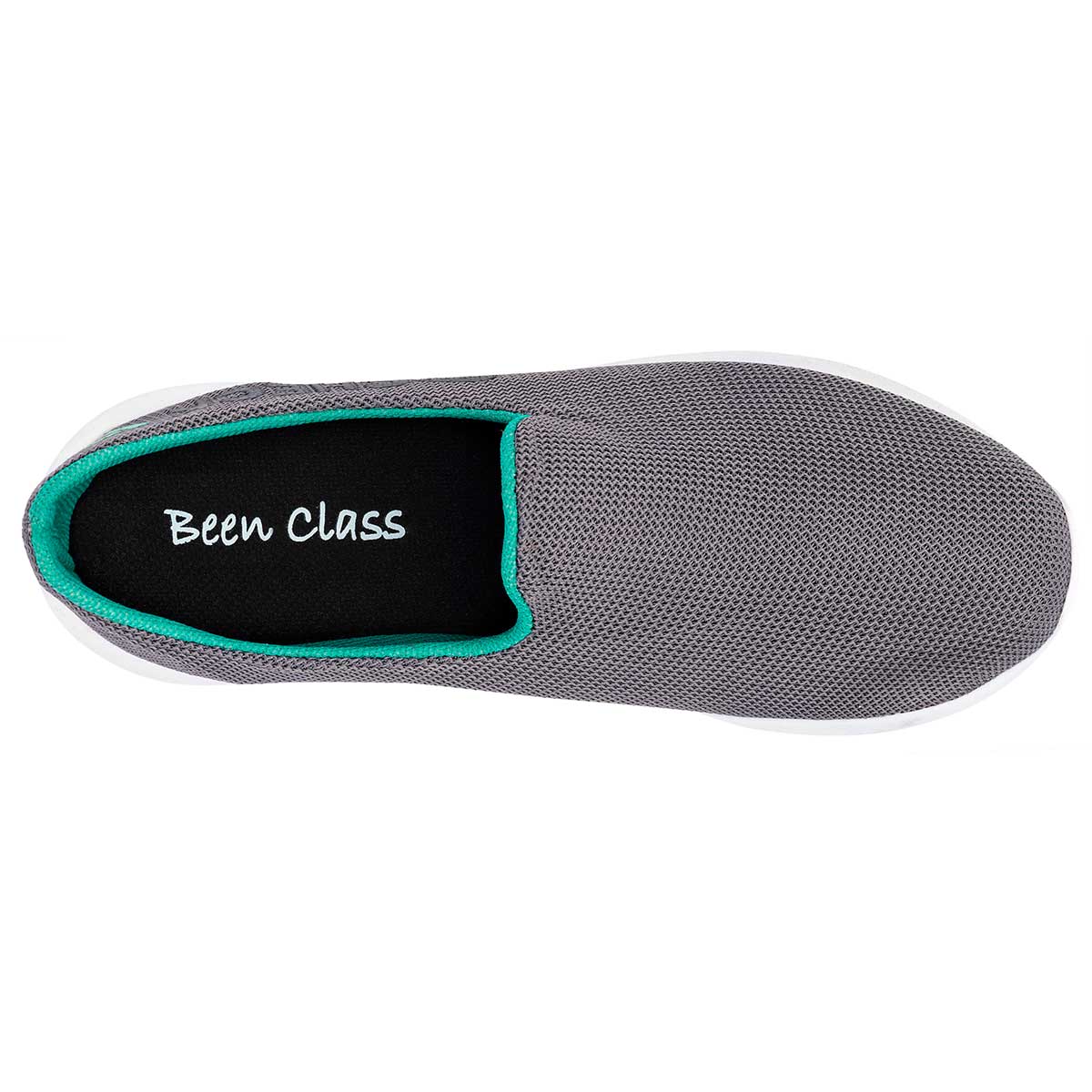 Zapato Confort Exterior Textil Color Gris Para Mujer De Been Class