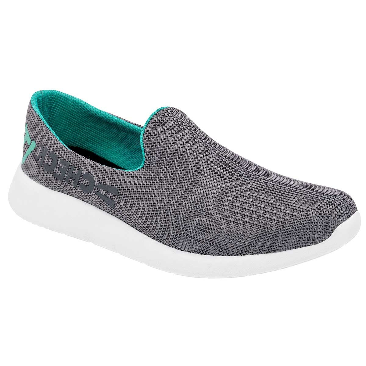 Zapato Confort Exterior Textil Color Gris Para Mujer De Been Class