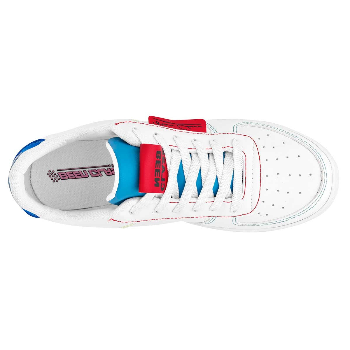 Tenis tipo deportivo Exterior Piel sintética Color Blanco Para Mujer De Been Class