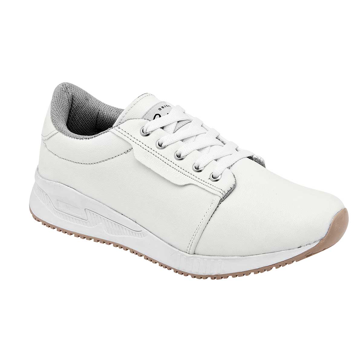 Tenis tipo deportivo Exterior Piel sintética Color Blanco Para Mujer De Buckler
