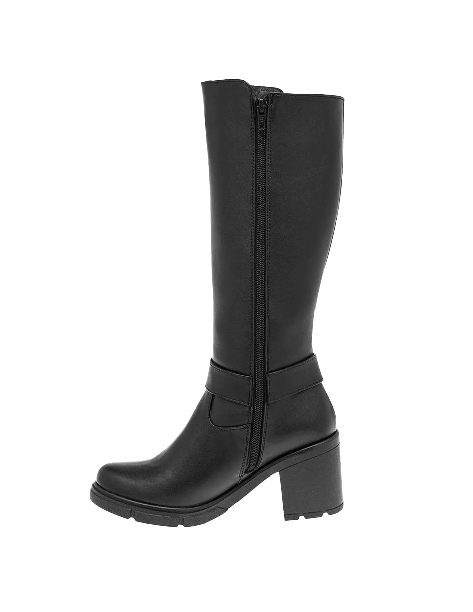 Botas altas Exterior Textil Color Negro Para Mujer De RBCOLLECTION