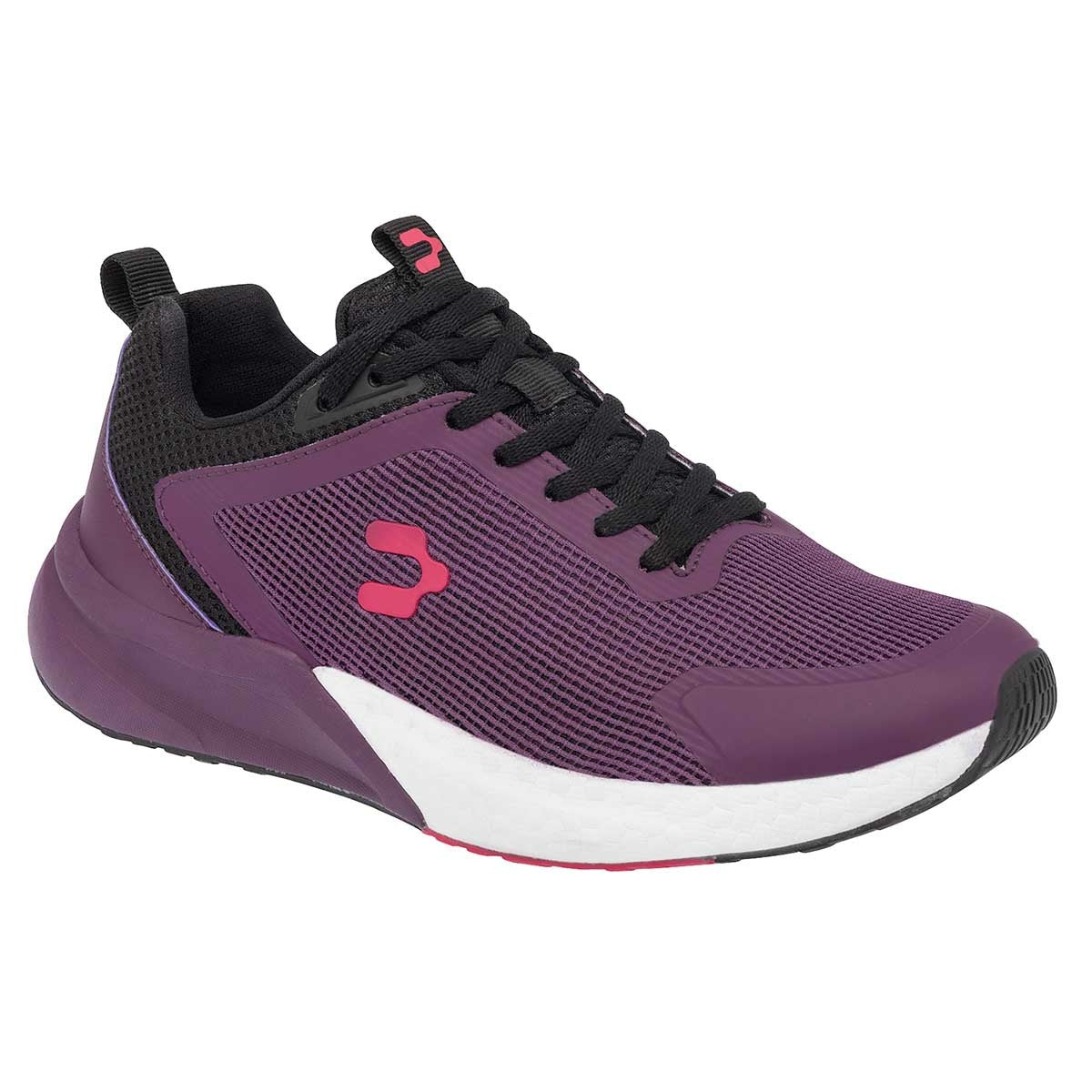 Tenis tipo deportivo Exterior Textil Color Morado Para Mujer De Charly