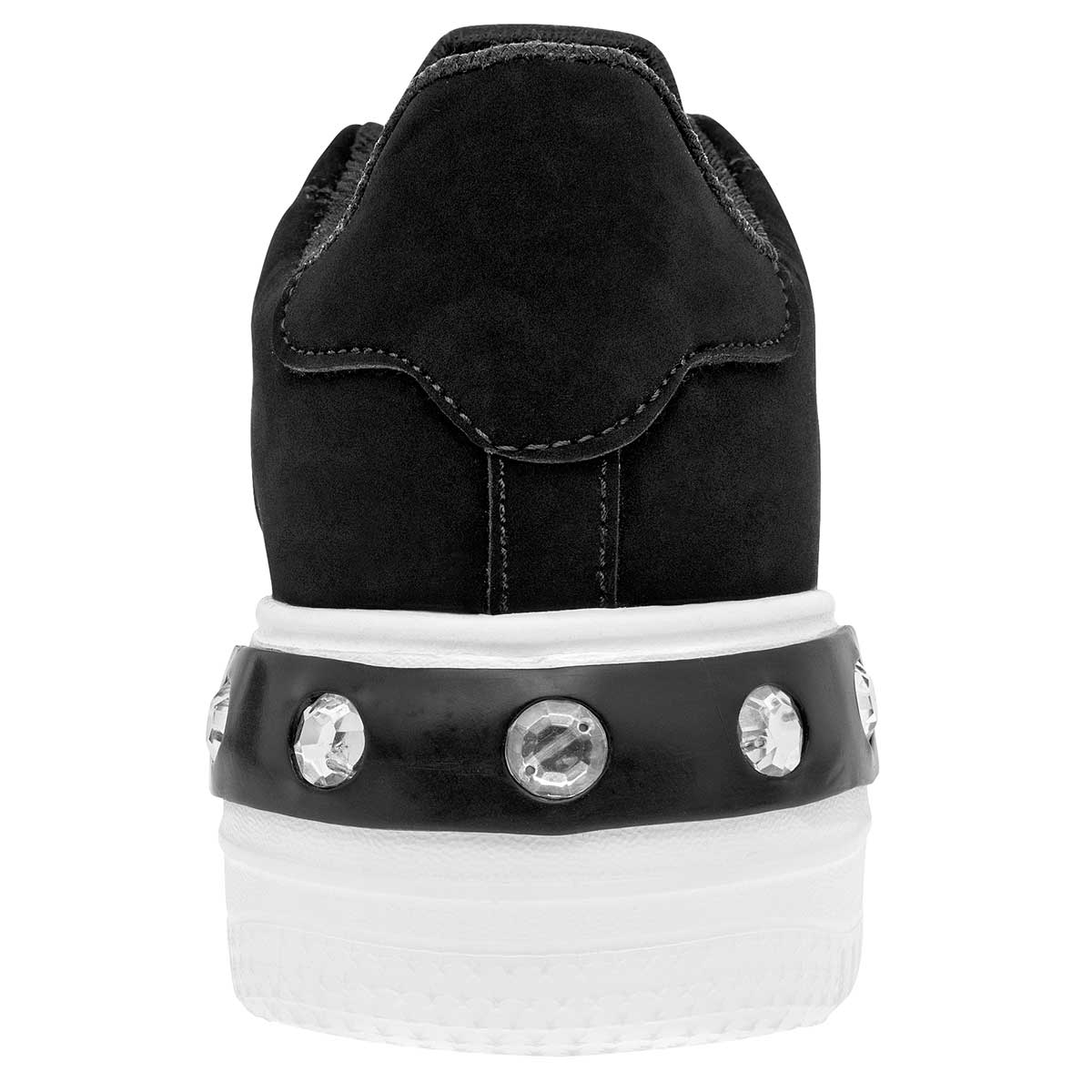 Tenis tipo deportivo  Exterior Textil Color Negro Para Mujer De Clasben