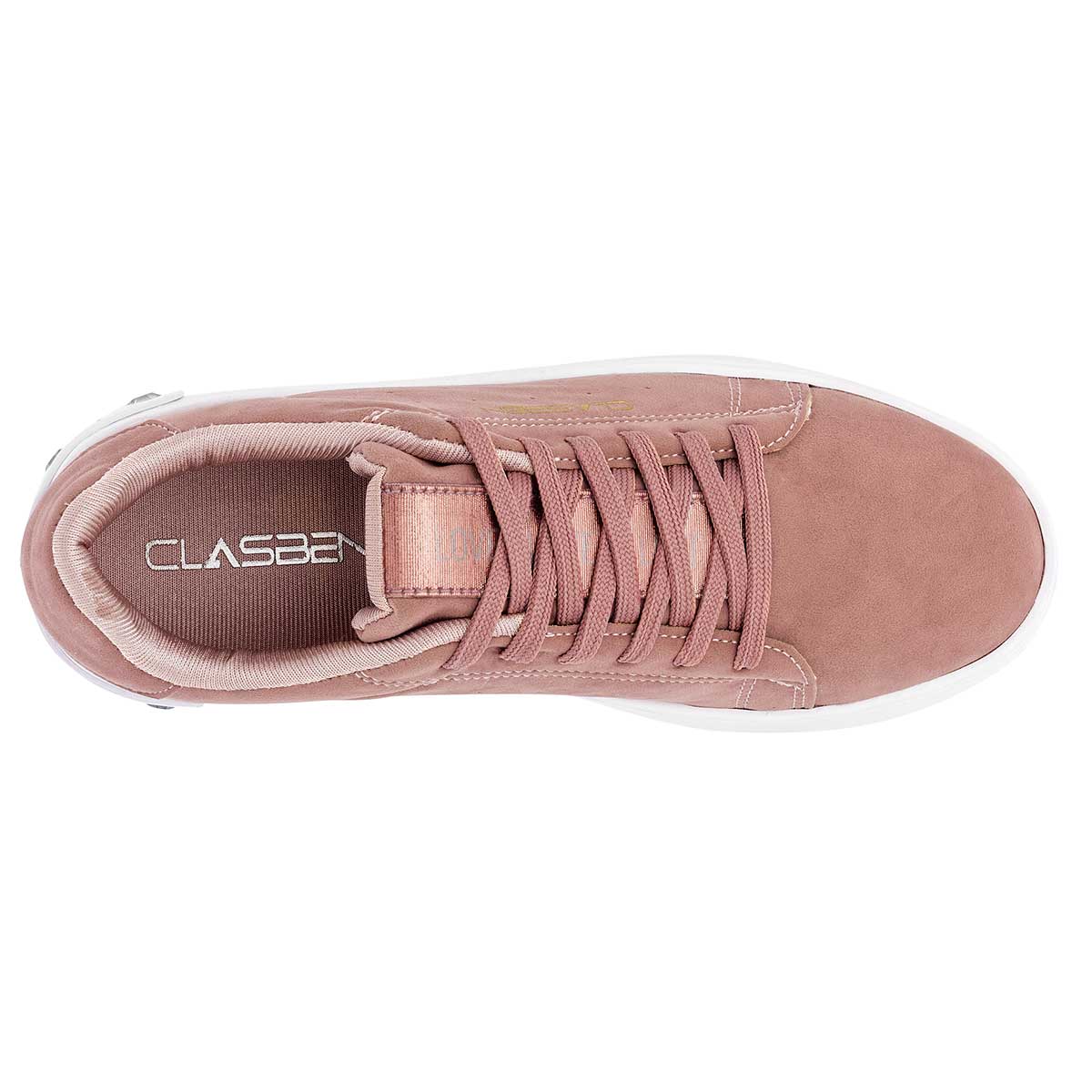 Tenis tipo deportivo  Exterior Textil Color Rosa Para Mujer De Clasben