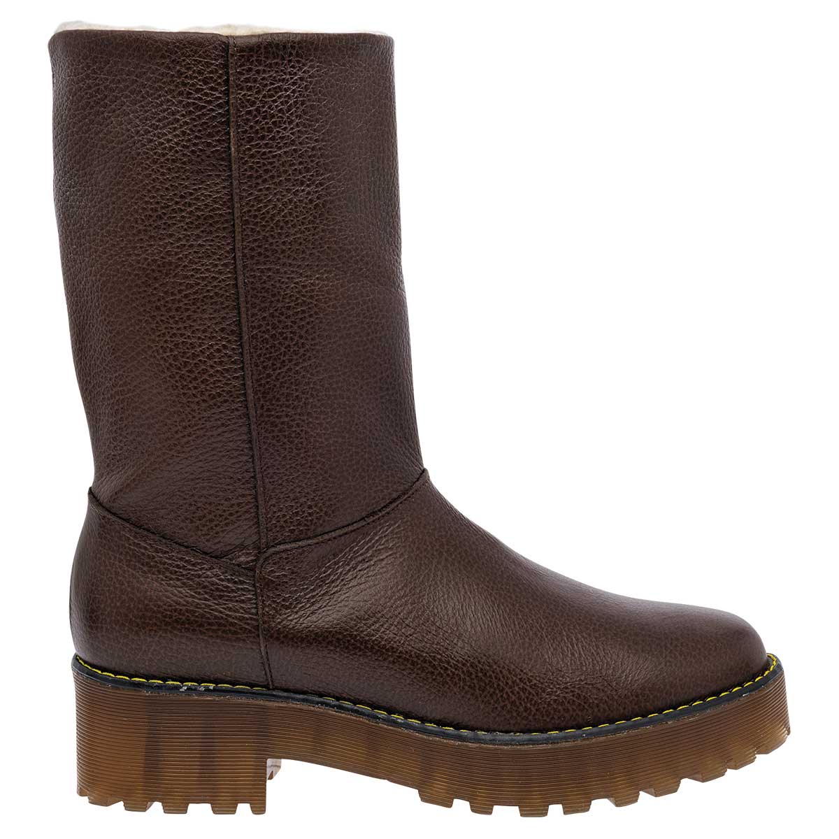 Botas casuales Exterior Piel Color Café Para Mujer De RBCOLLECTION