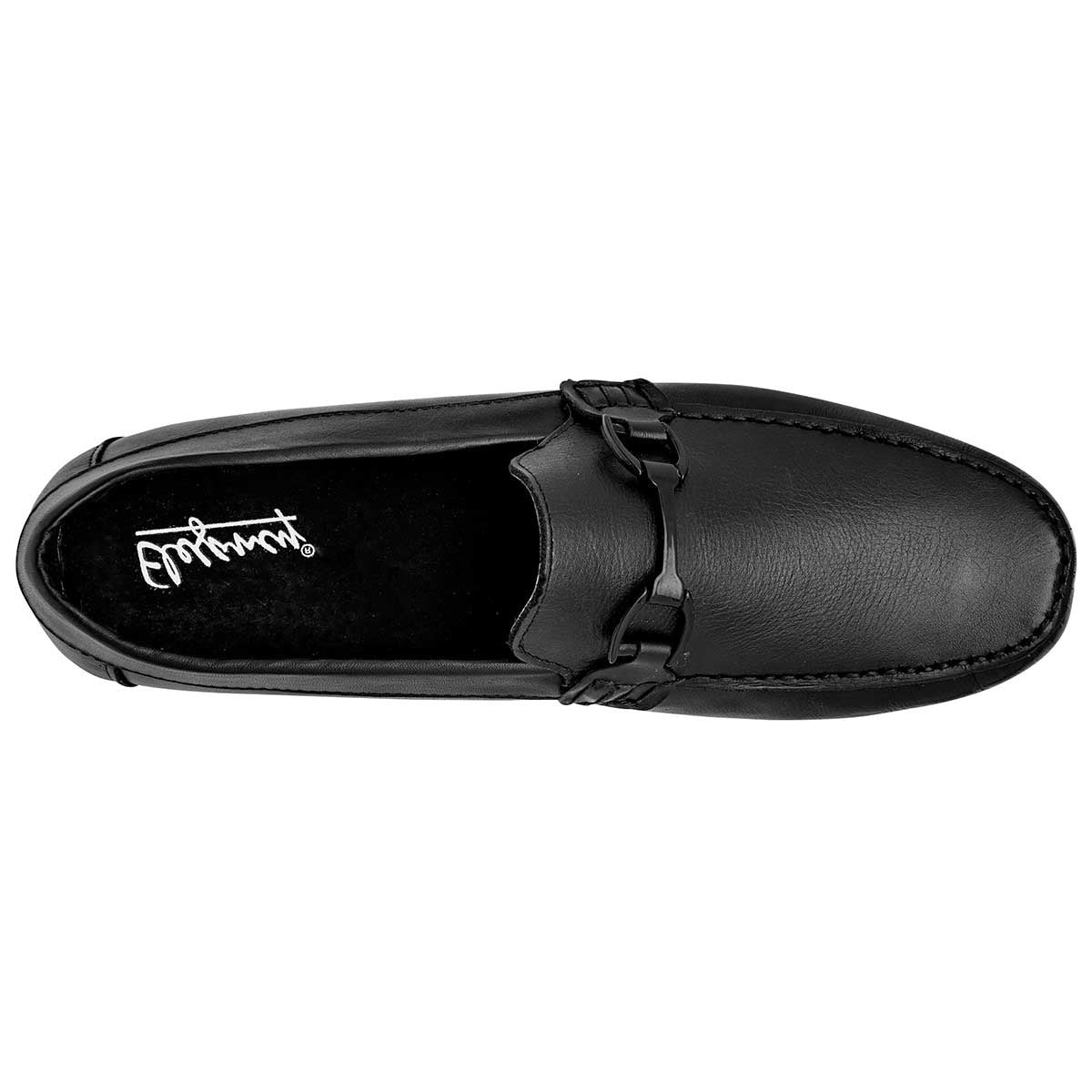 Mocasines Exterior Piel Color Negro Para Hombre De Elegancy