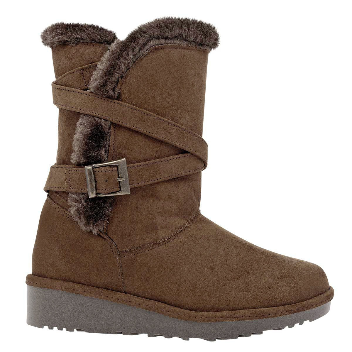 Botas casuales Exterior Textil Color Café Para Mujer De RBCOLLECTION