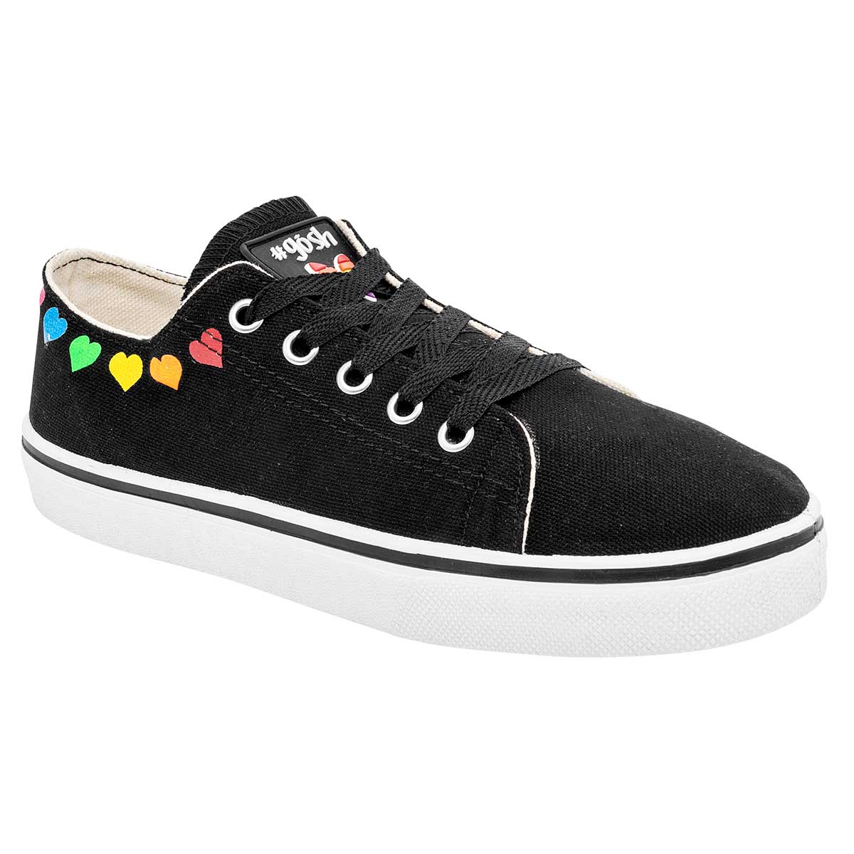 Tenis Skate Exterior Textil Color Negro Para Mujer De Gösh