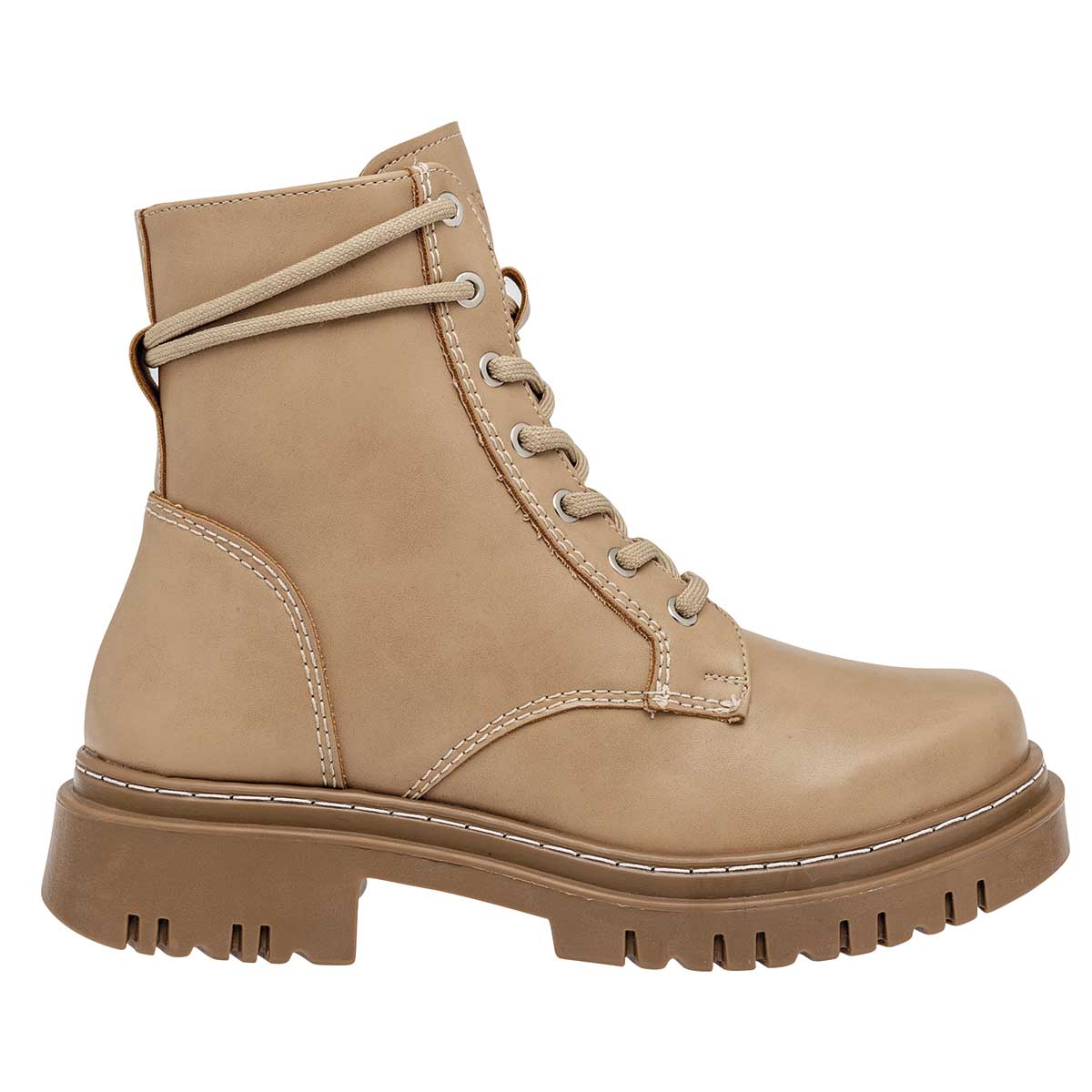 Botas casuales Exterior Sintético Color Beige Para Mujer De RBCOLLECTION