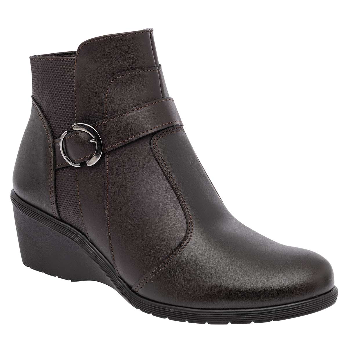 Botas casuales Exterior Piel Color Café Para Mujer De RBCOLLECTION