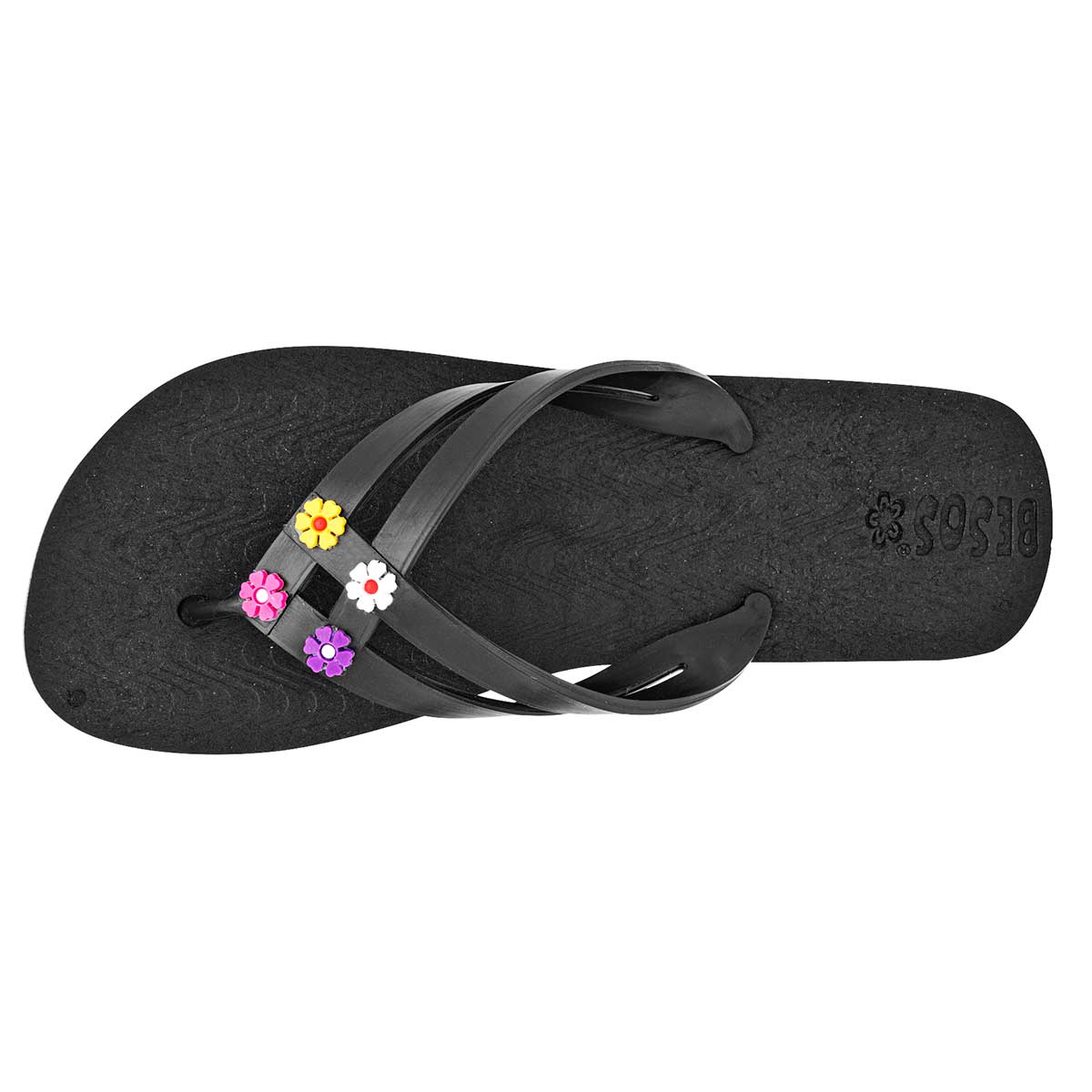 Sandalias clásicas Exterior Sintético Color Negro Para Mujer De SANDALIAS