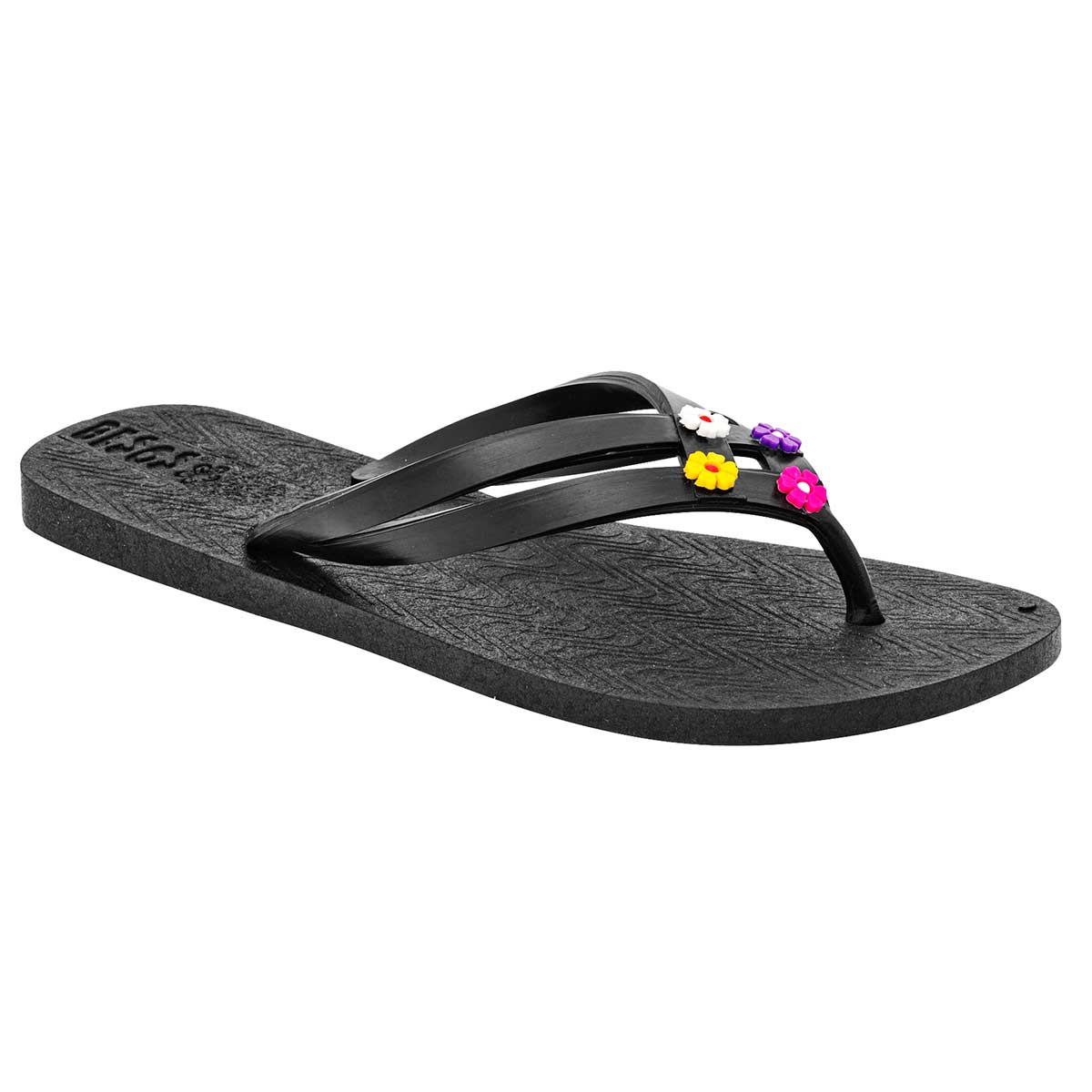 Sandalias clásicas Exterior Sintético Color Negro Para Mujer De SANDALIAS