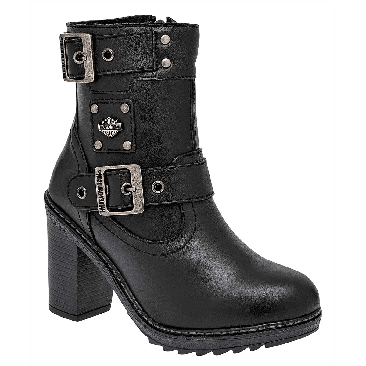 Botas altas Exterior Sintético Color Negro Para Mujer De Harley Davidson