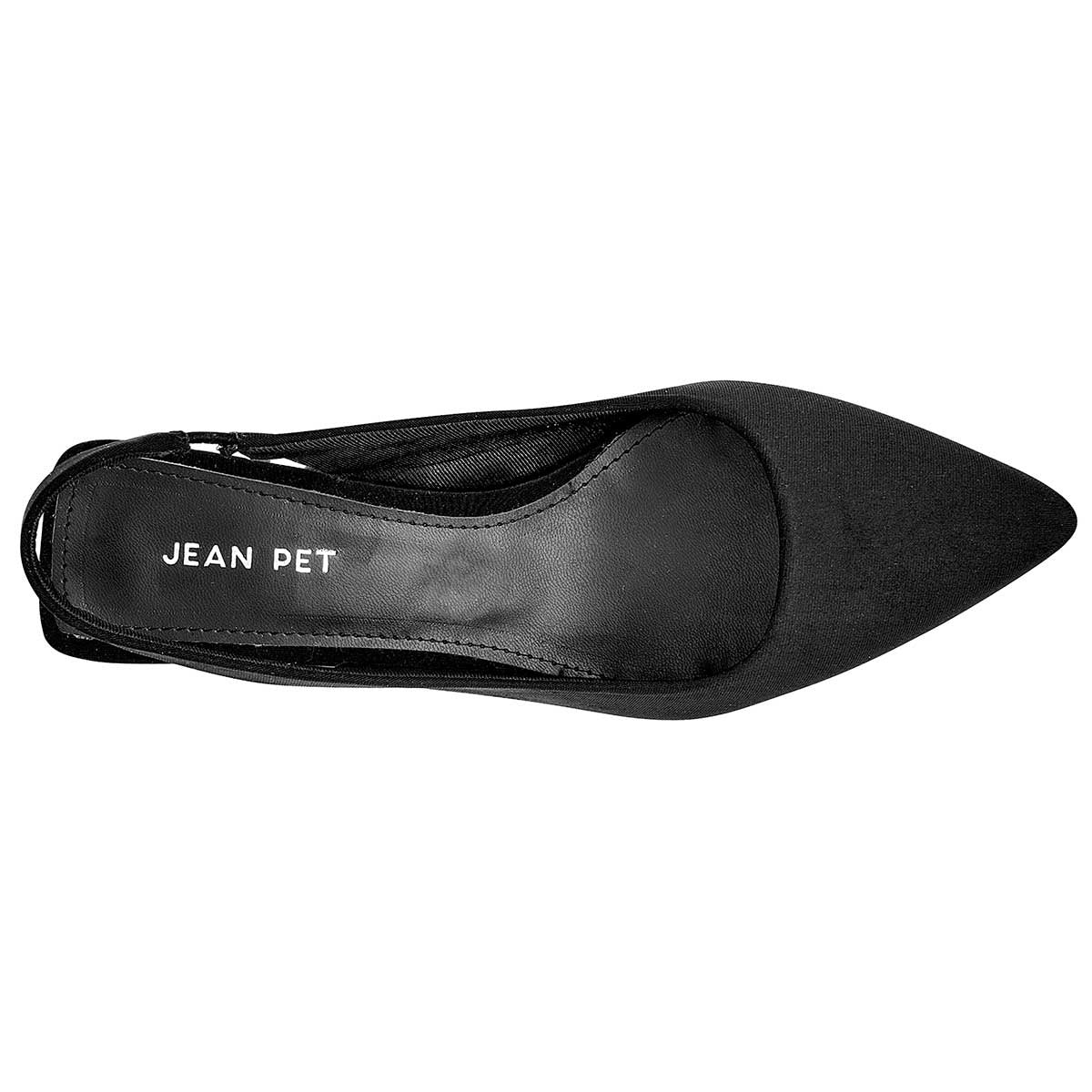 Zapatillas Exterior Textil Color Negro Para Mujer De Jean Pet