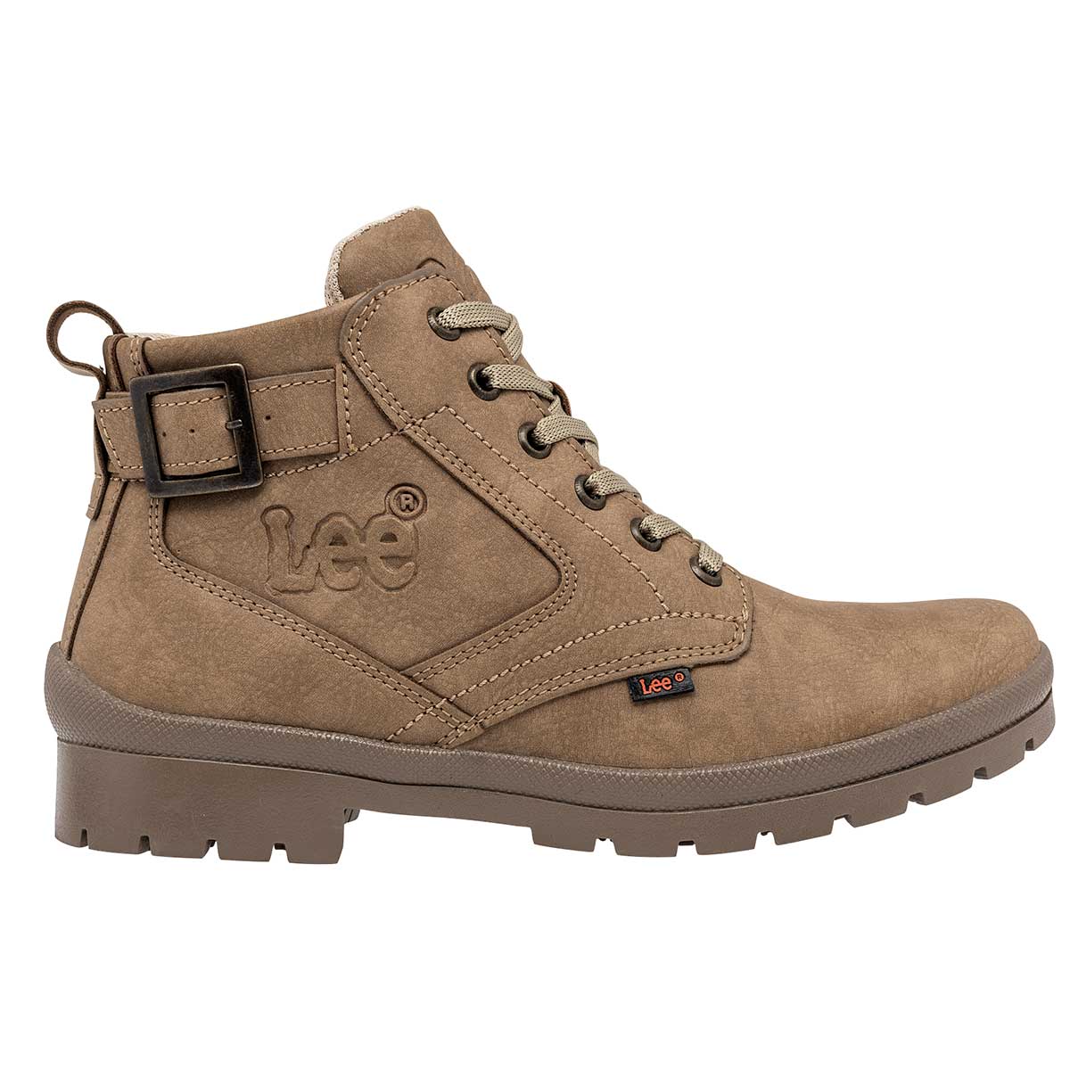 Botas casuales Exterior Sintético Color Beige  Para Mujer De Lee