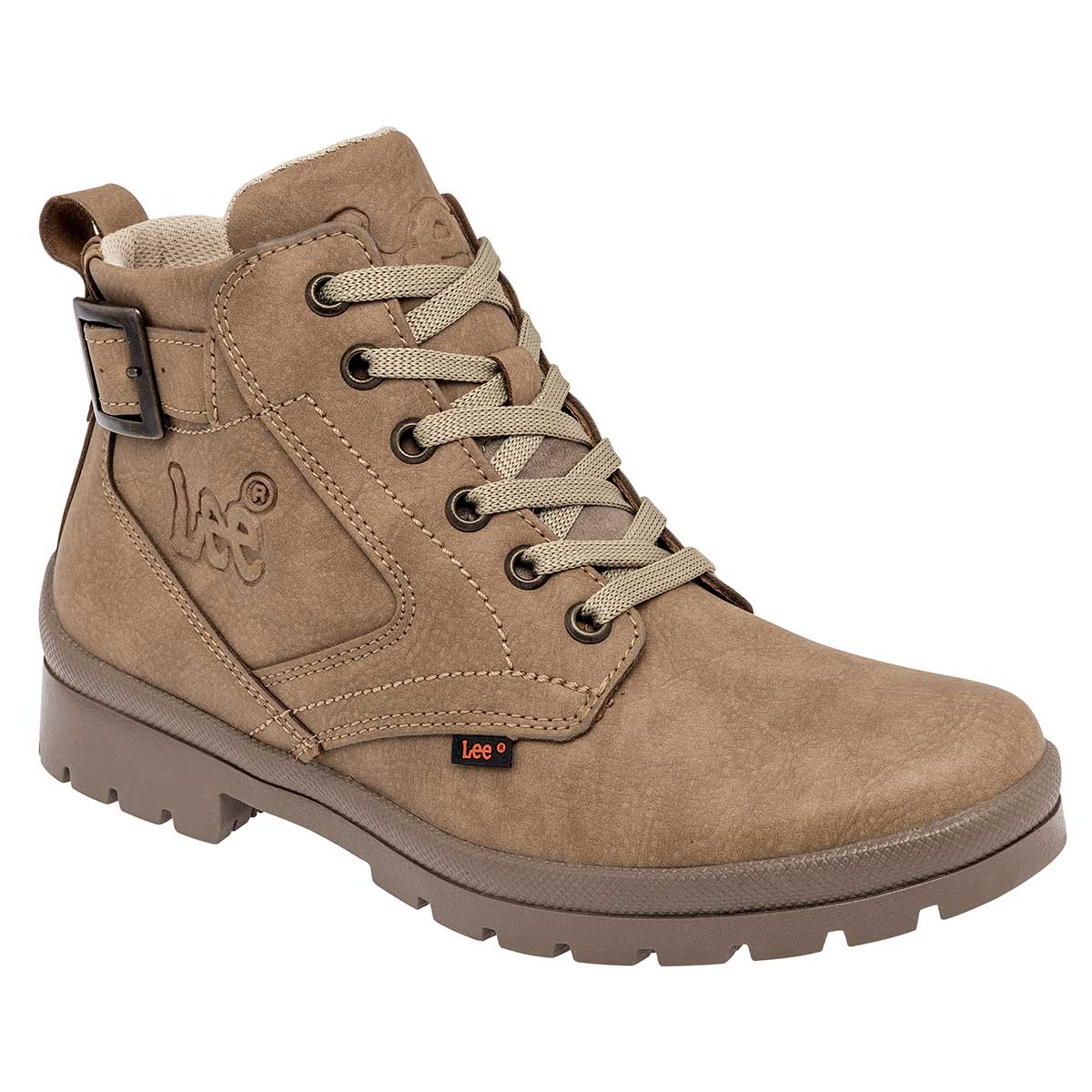 Botas casuales Exterior Sintético Color Beige  Para Mujer De Lee