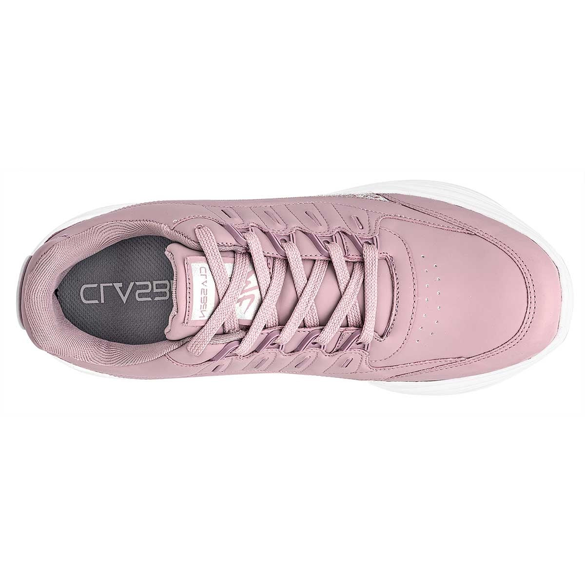 Tenis tipo deportivo  Exterior Piel sintética Color Lila Para Mujer De Clasben