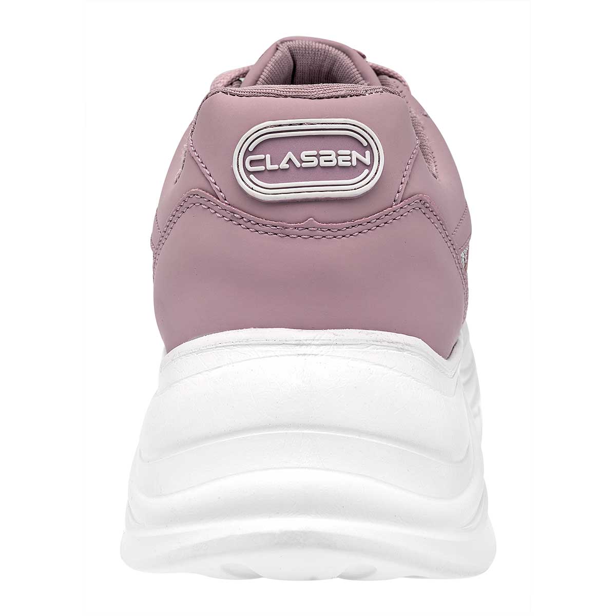 Tenis tipo deportivo  Exterior Piel sintética Color Lila Para Mujer De Clasben