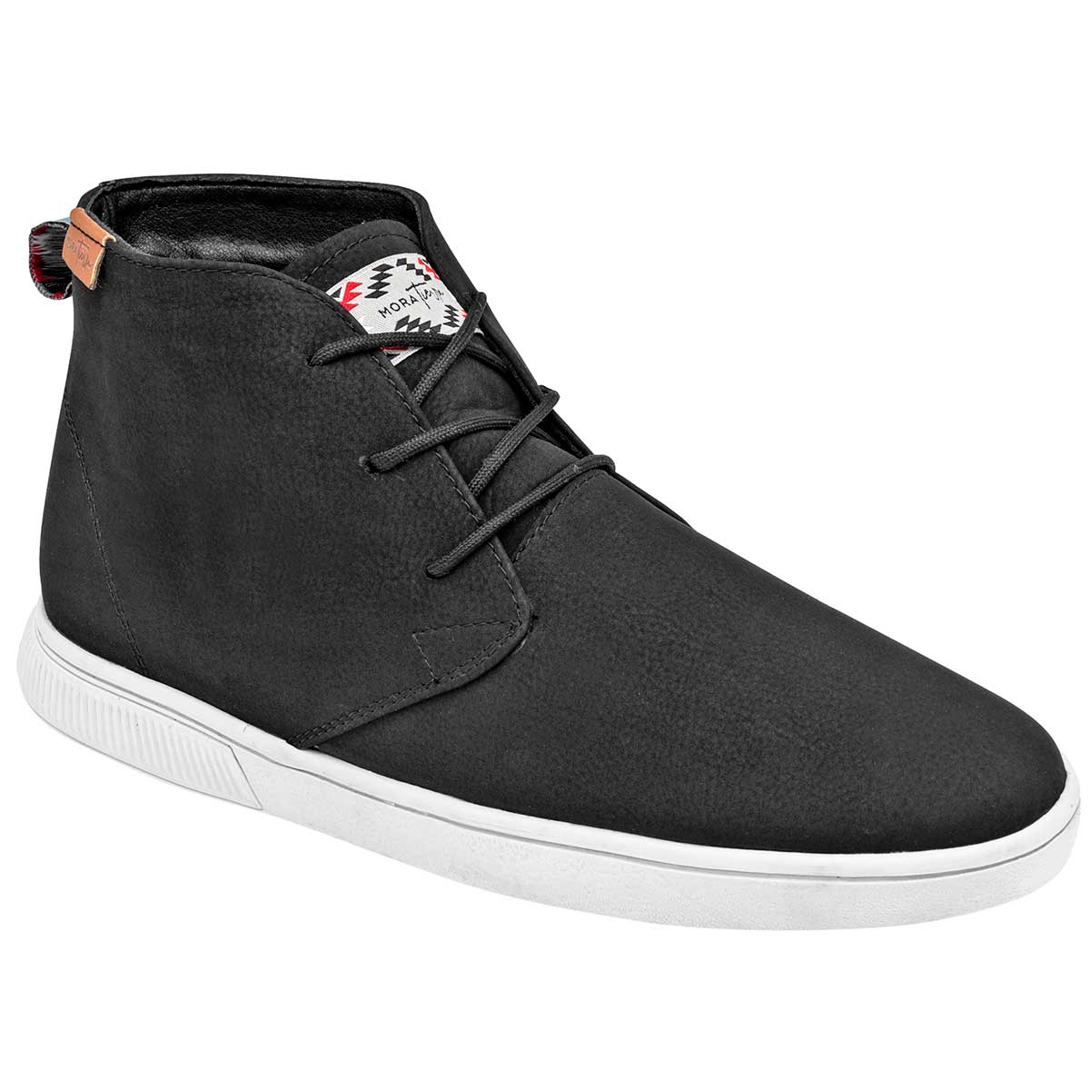 Tenis botín Exterior Piel Sintética Color Negro Para Hombre De Mora Tierra