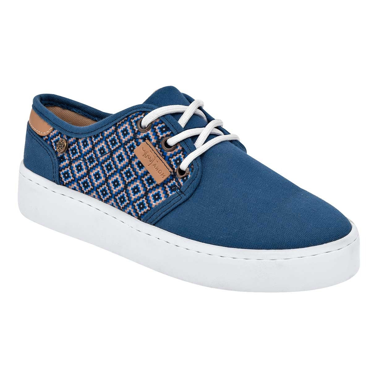 Tenis Skate Exterior Textil Color Rey Para Mujer De Mora Tierra