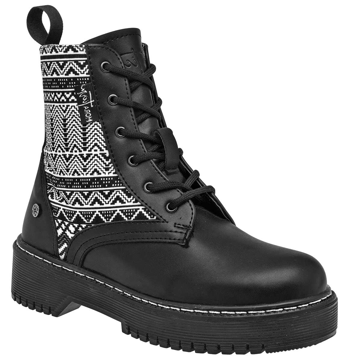 Botas casuales Exterior Sintético con Textil Color Negro Para Mujer De Mora Tierra