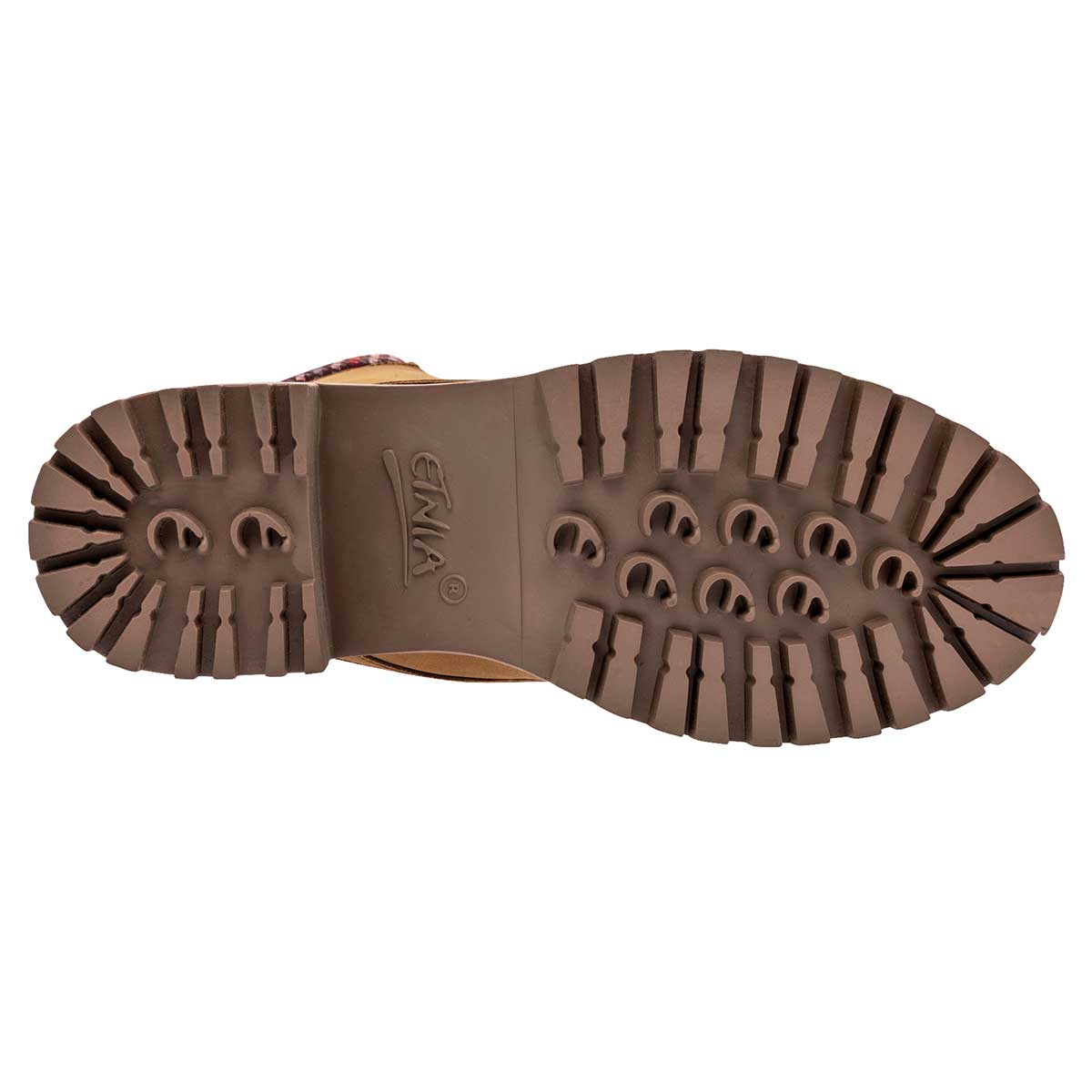 Botín con tacón Exterior Sintético Color Camel Para Mujer  De Moramora