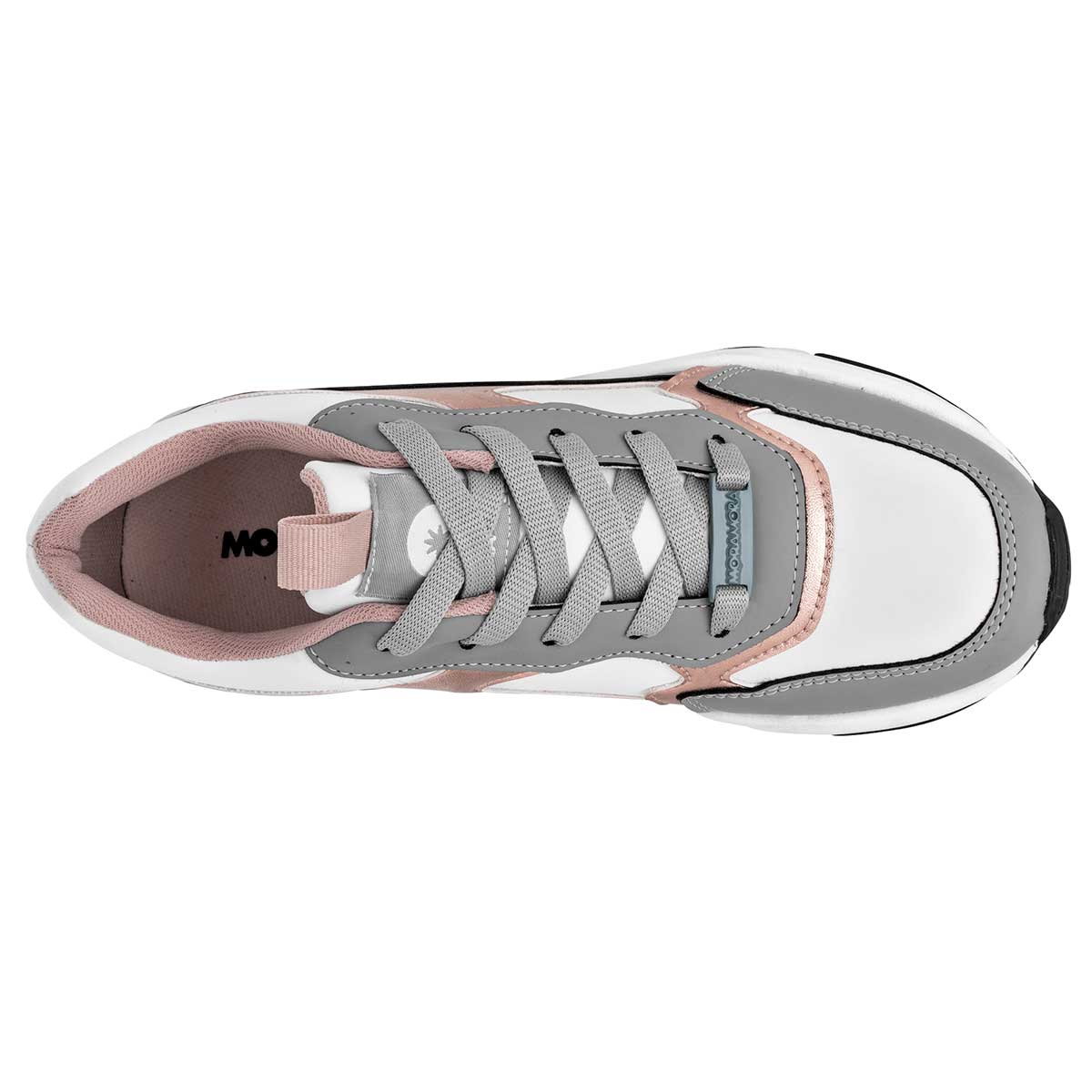 Tenis tipo deportivo Exterior Piel sintética Color Blanco Para Mujer De Moramora