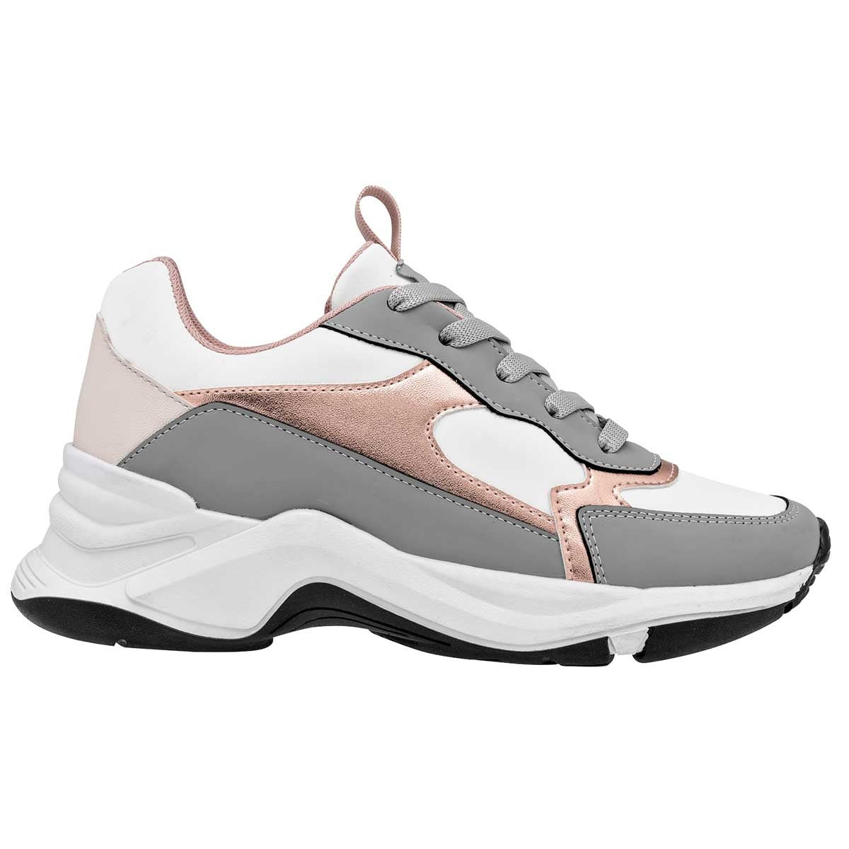 Tenis tipo deportivo Exterior Piel sintética Color Blanco Para Mujer De Moramora