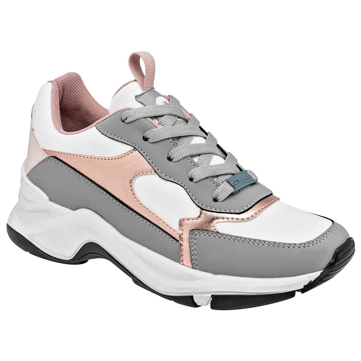 Tenis tipo deportivo Exterior Piel sintética Color Blanco Para Mujer De Moramora