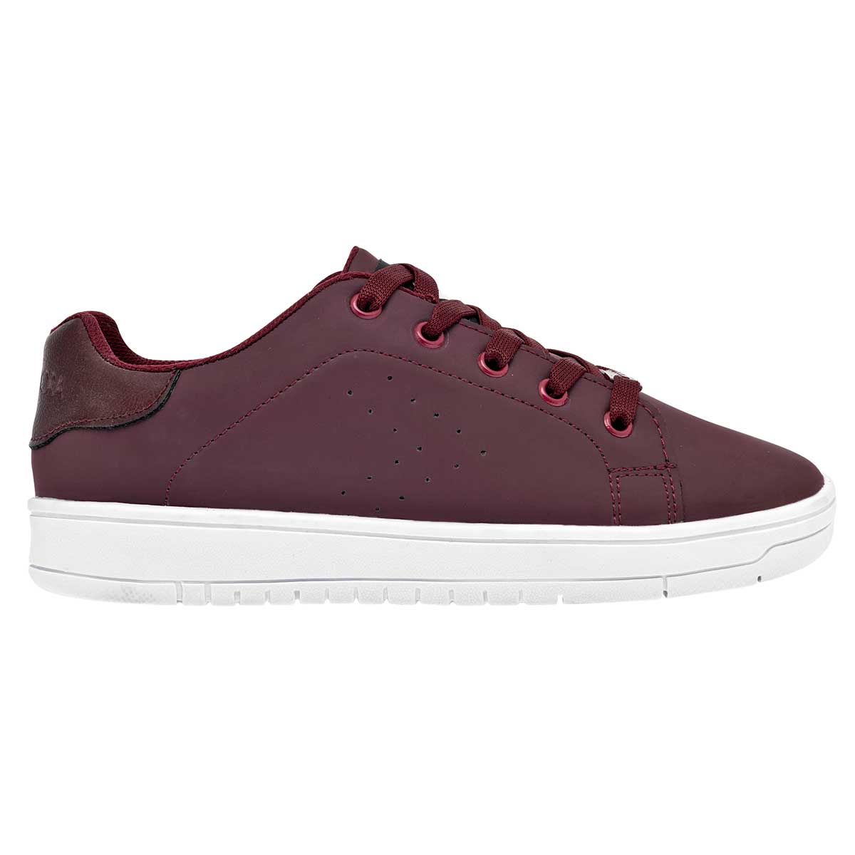 Tenis tipo deportivo Exterior Piel sintética Color Vino Para Mujer De Moramora