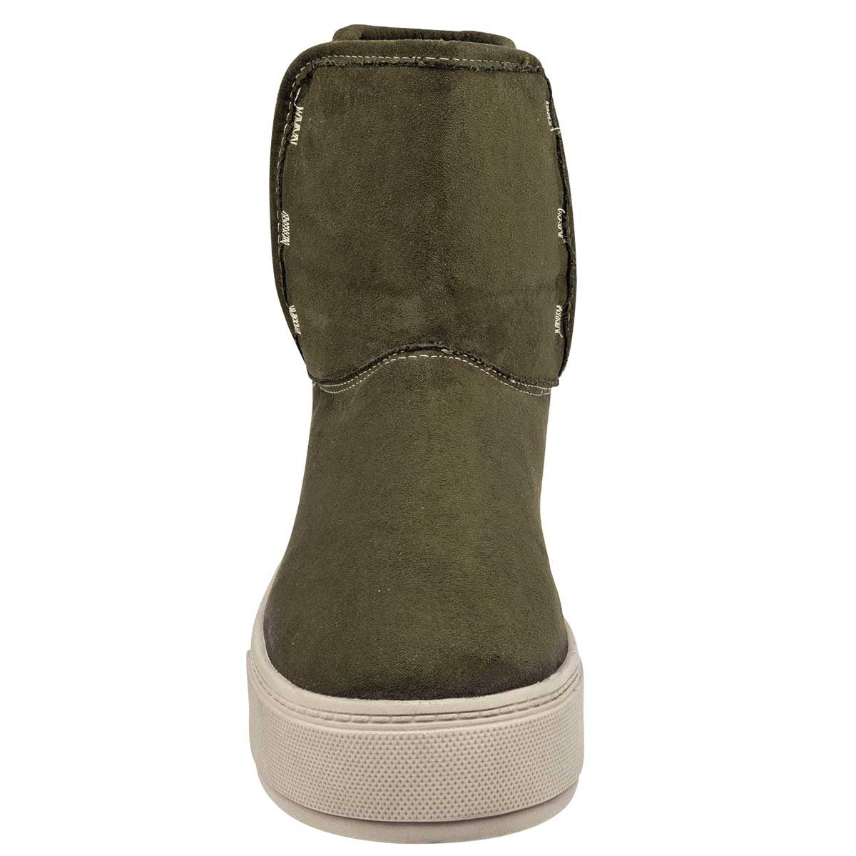 Botas altas Exterior Textil Color Verde Para Mujer De Moramora