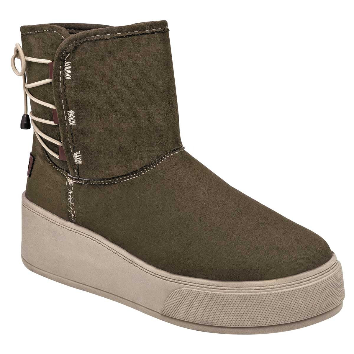 Botas altas Exterior Textil Color Verde Para Mujer De Moramora