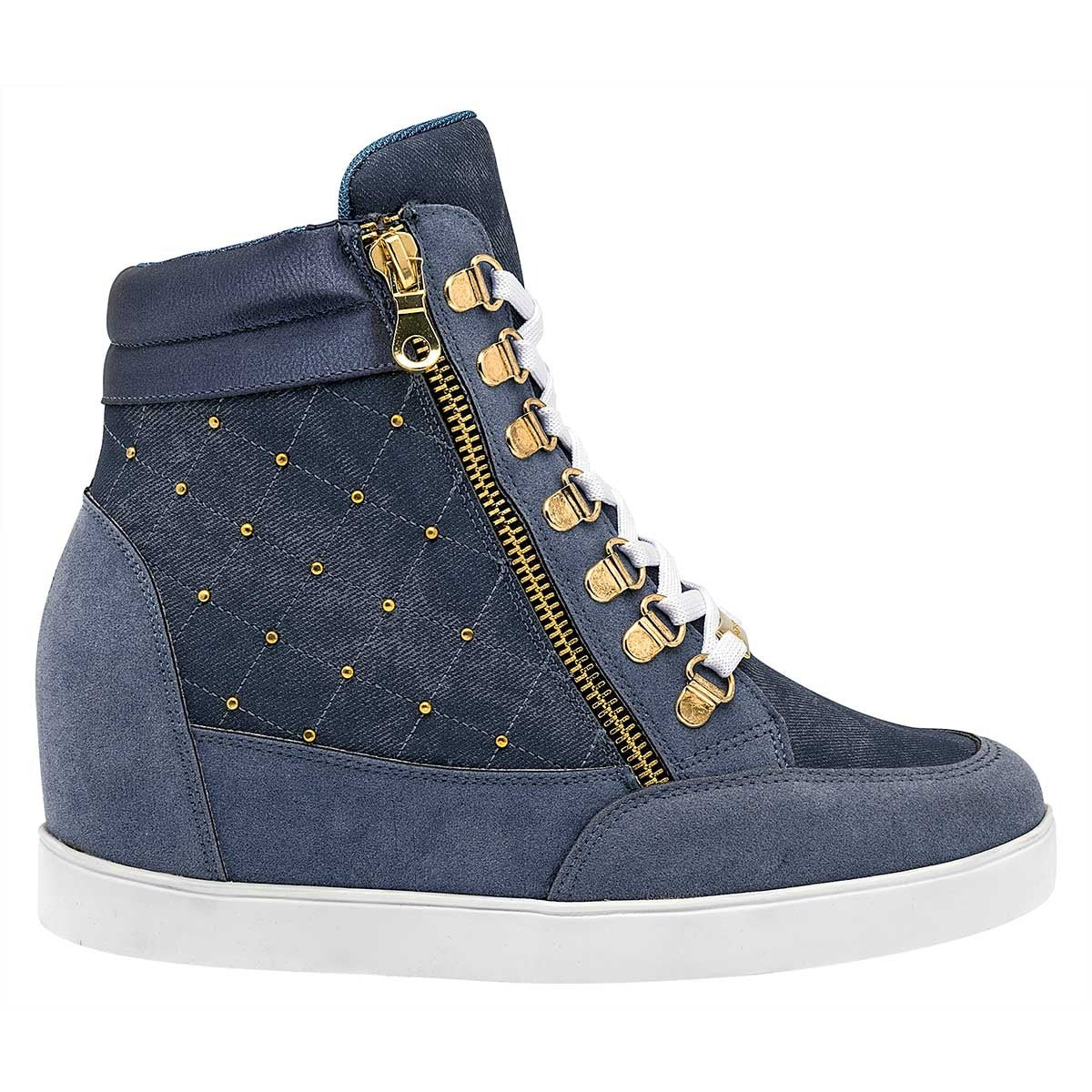 Botas casuales Exterior Sintético Color Azul Para Mujer De Moramora