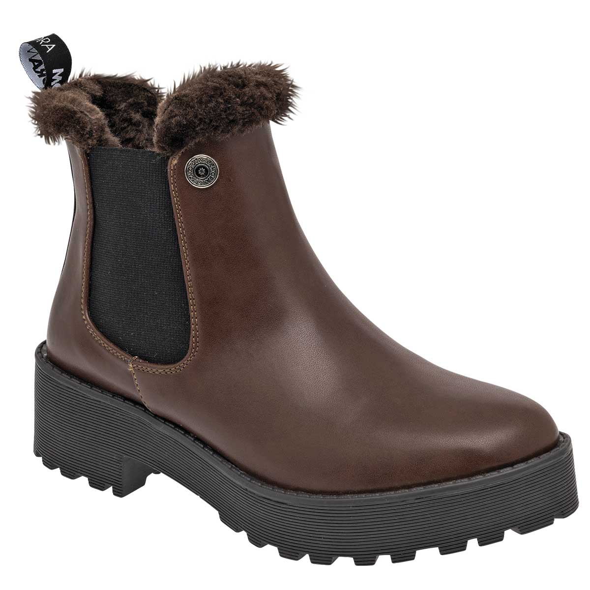 Botas casuales Exterior Sintético Color Café Para Mujer De Moramora