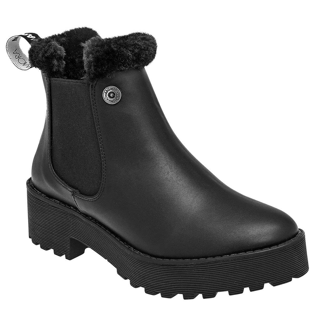 Botas casuales Exterior Sintético Color Negro Para Mujer De Moramora