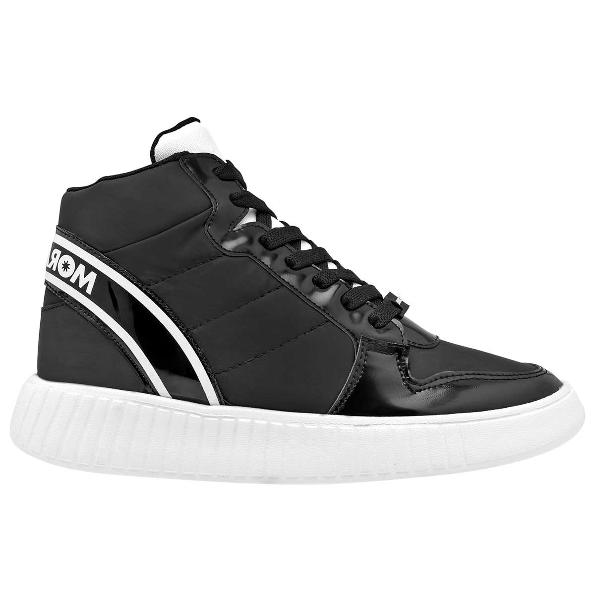 Tenis tipo deportivo Exterior Piel sintética Color Negro Para Mujer De Moramora