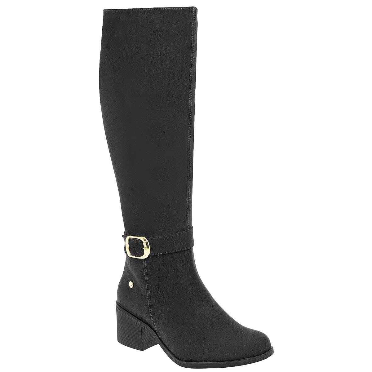 Botas altas Exterior Textil Color Negro Para Mujer De Moramora