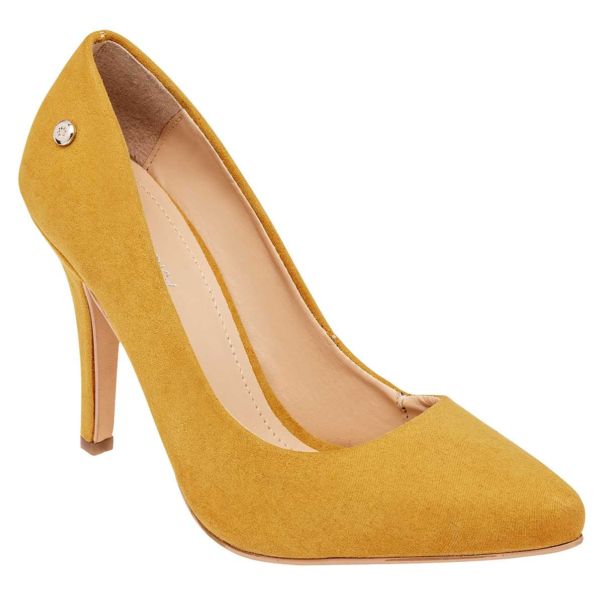 Zapatillas Exterior Textil Color Amarillo Para Mujer De Moramora