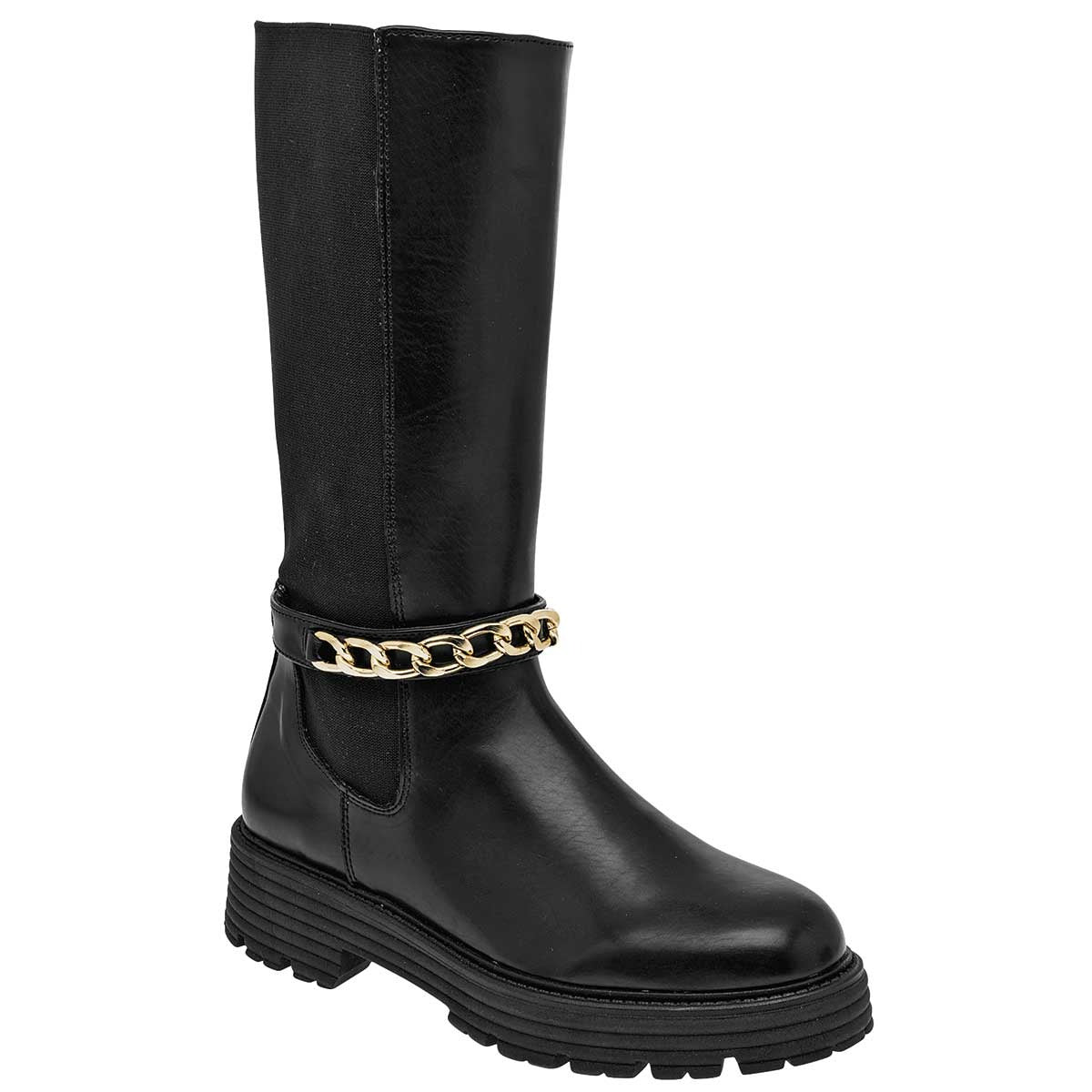 Botas altas Exterior Sintético Color Negro Para Mujer De Moramora