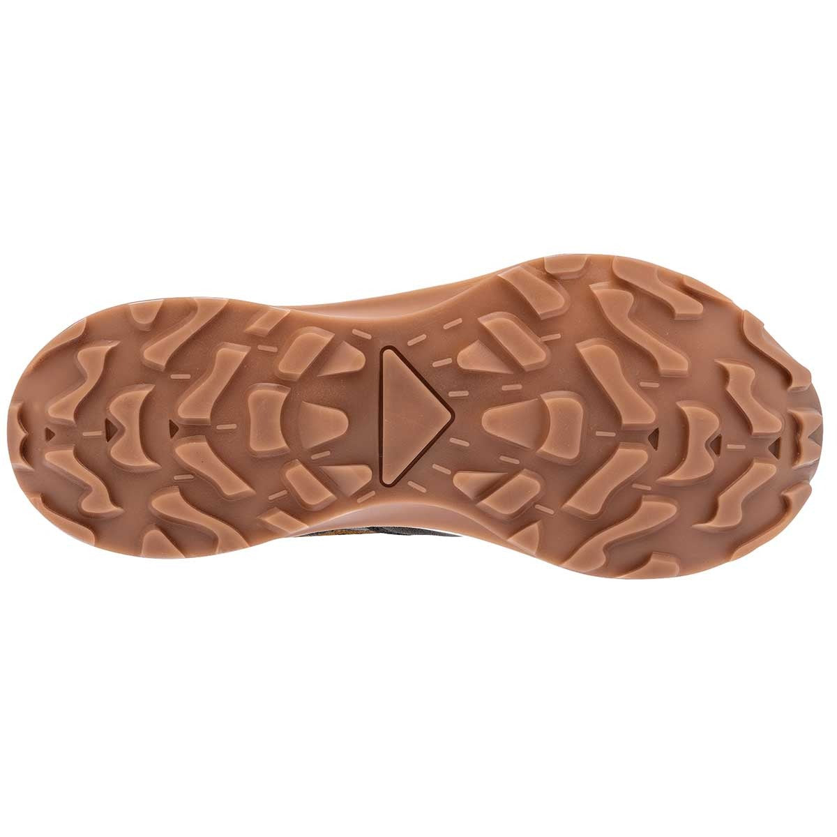 Tenis tipo deportivo Exterior Piel Sintética Color Gris Con Amarillo Para Hombre De Neosport