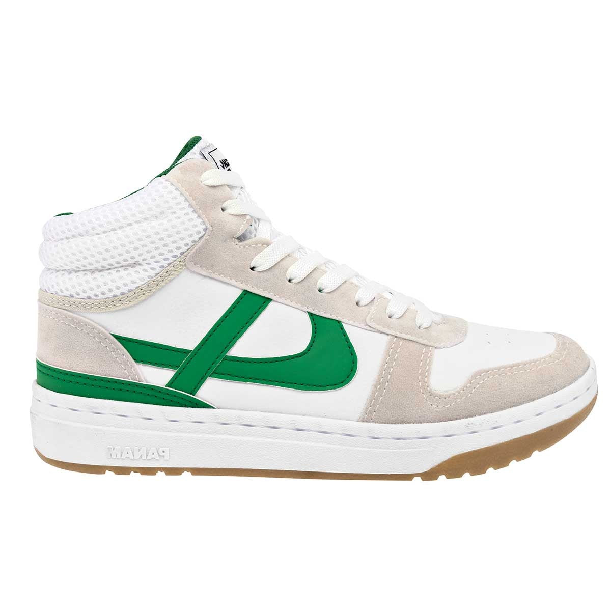 Tenis botín Exterior Piel Sintética Color Blanco Para Hombre De Panam