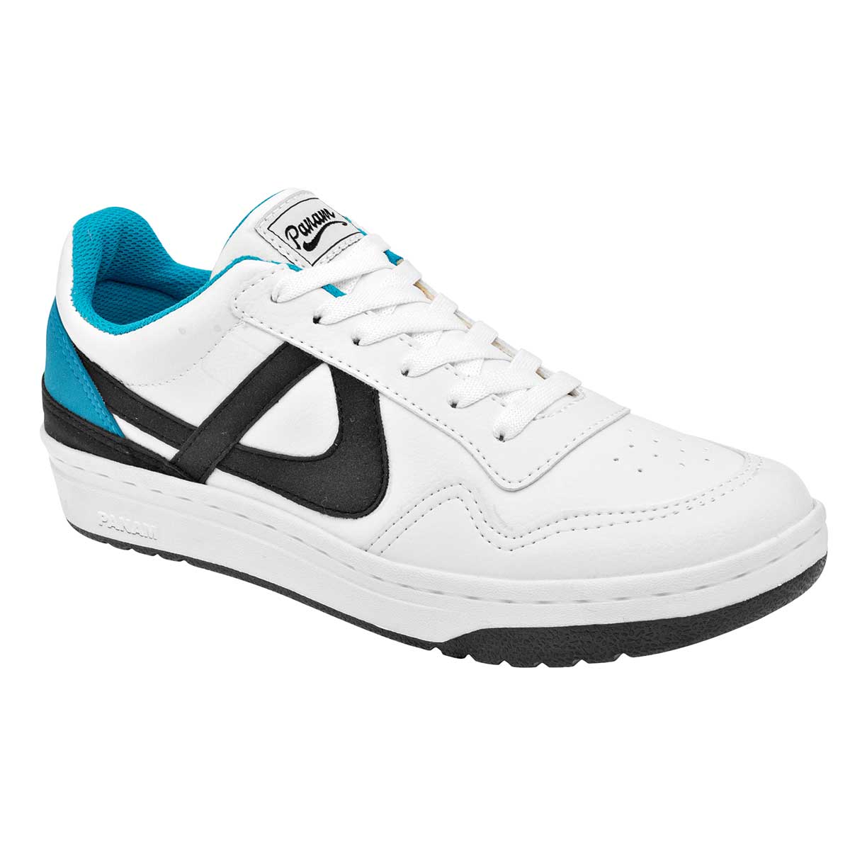 Tenis tipo deportivo Exterior Piel sintética Color Blanco Para Mujer De Panam