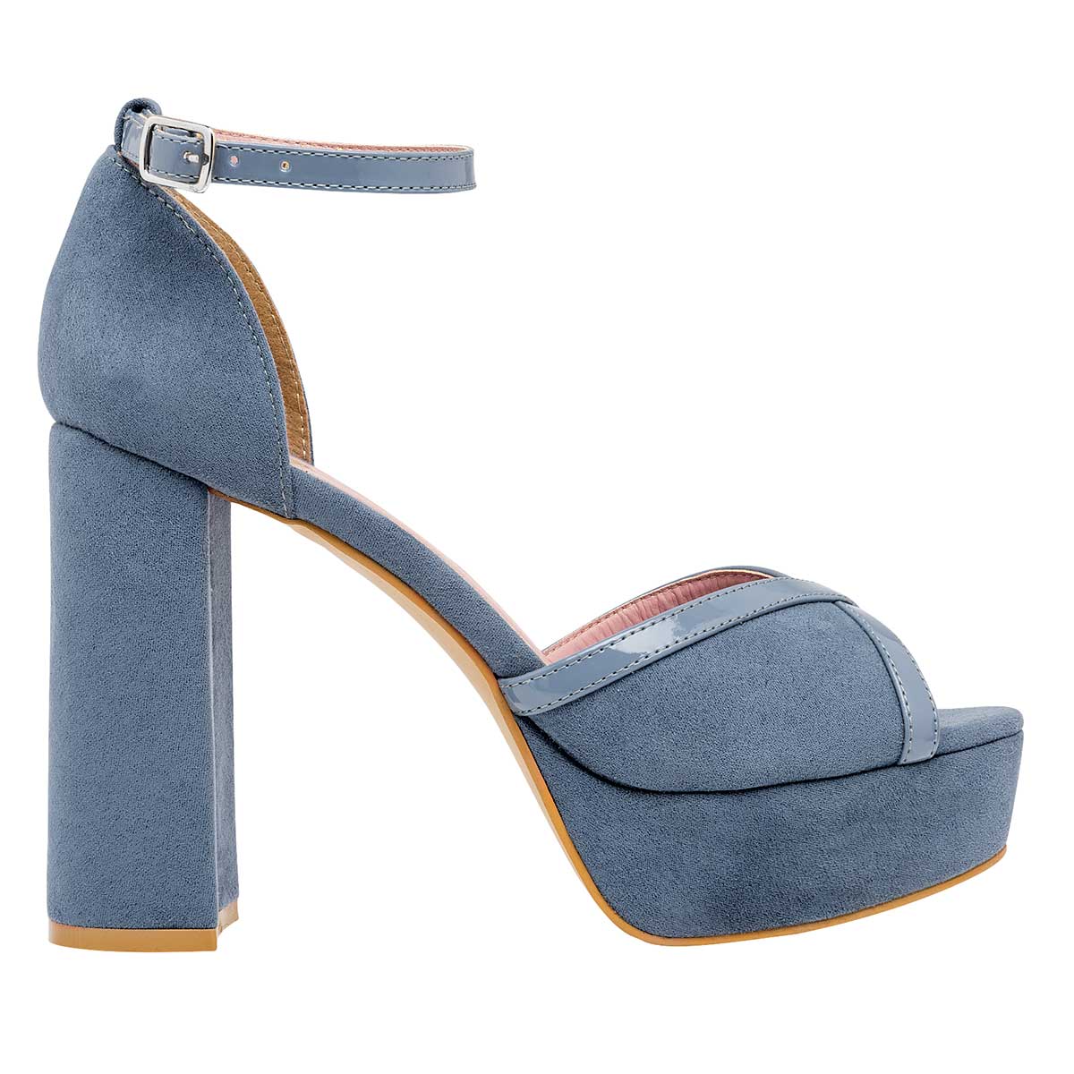 Zapatillas Exterior Sintético Color Azul Para Mujer De Pietro Alessandro