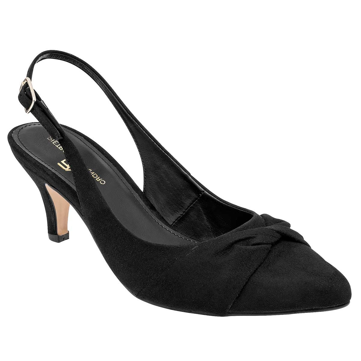 Zapatillas Exterior Sintético Color Negro Para Mujer De Pietro Alessandro