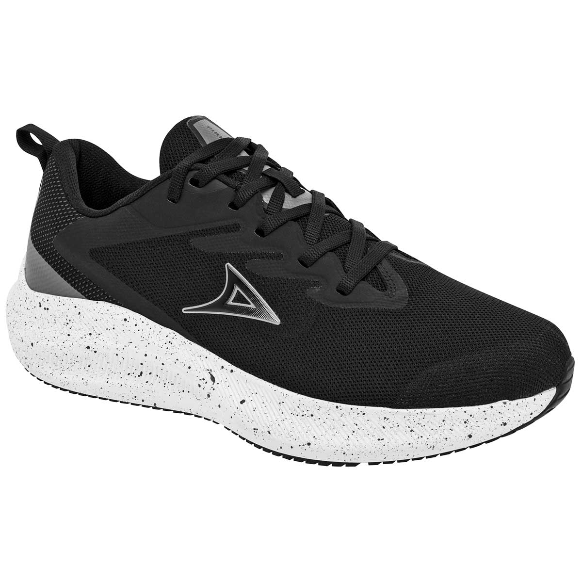 Tenis para Correr Exterior Textil Color Negro Con Gris Para Hombre De Pirma