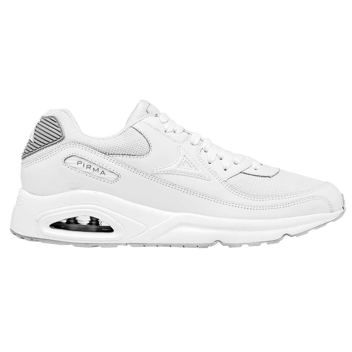 Tenis tipo deportivo Exterior Piel Sintética Color Blanco Para Hombre De Pirma