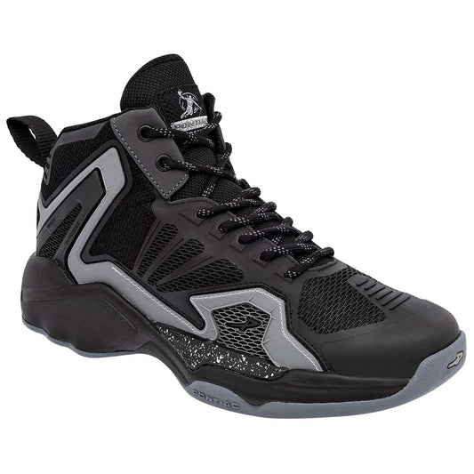 Tenis para Basquet Exterior Sintético Color Negro Con Gris Para Hombre De Pontiac