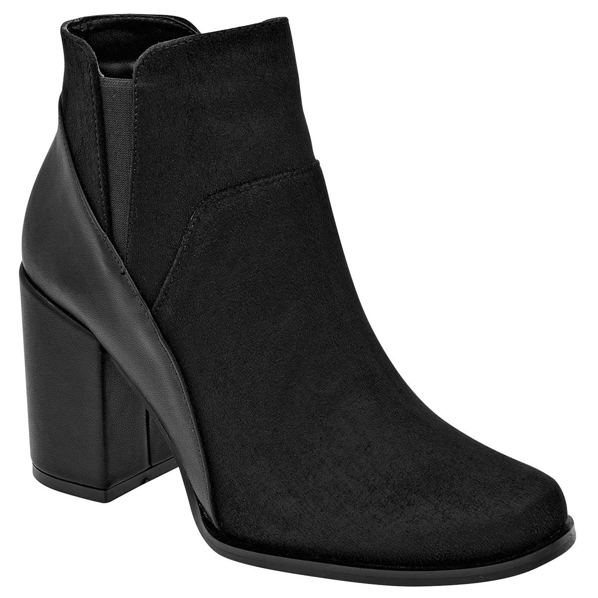 Botín con tacón Exterior Sintético Color Negro Para Mujer De RBCOLLECTION